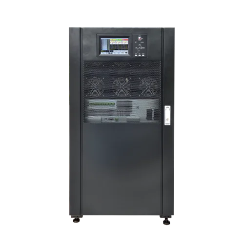 Шасси модульного источника бесперебойного питания он-лайн SNR серии SM 100кВА (2 слота для силовых модулей 50кВА), 3ф:3ф (380-415В), 10.4"LCD, IP20